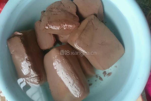 鸭血羊汤的做法图解1