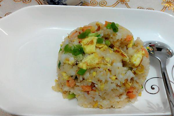姜蛋炒饭的做法图解5