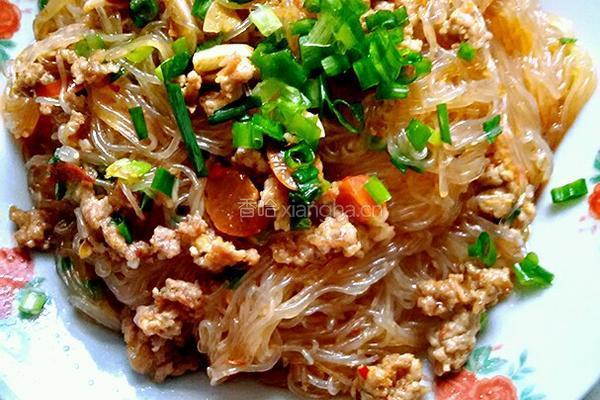 肉末粉丝的做法图解7