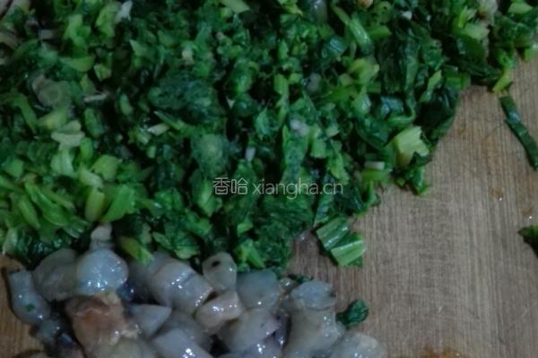 虾仁菠菜粥的做法图解3