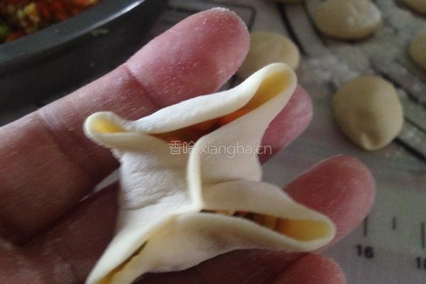 鸳鸯蒸饺的做法图解6