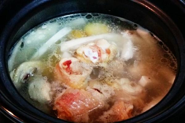 排骨椰子鸡的做法图解4