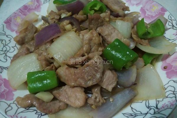 牛肉炒洋葱的做法图解5