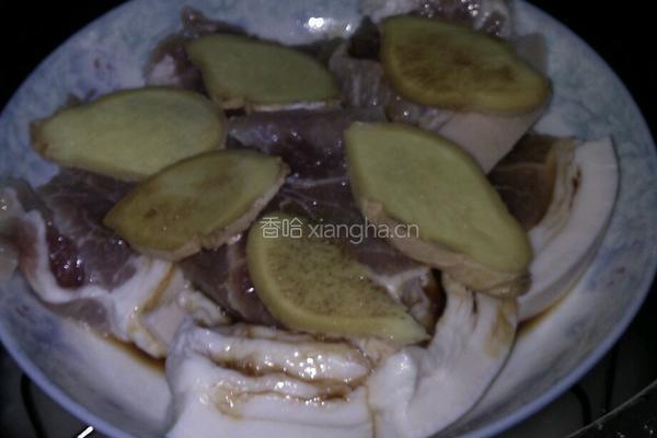 清蒸咸肉的做法图解3