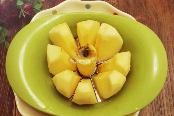 桂花苹果梨的做法图解3