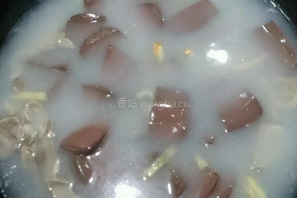 鸭血羊杂汤的做法图解5