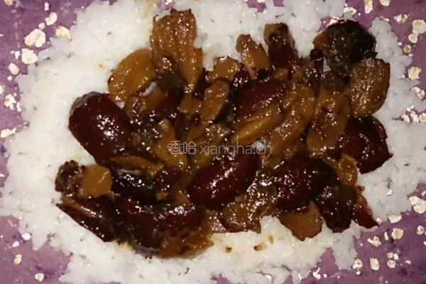 哈康面包（紫薯枣米软欧）的做法图解3