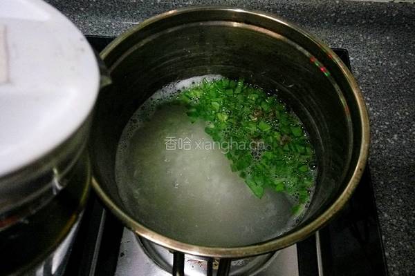 咸味菜粥的做法图解4