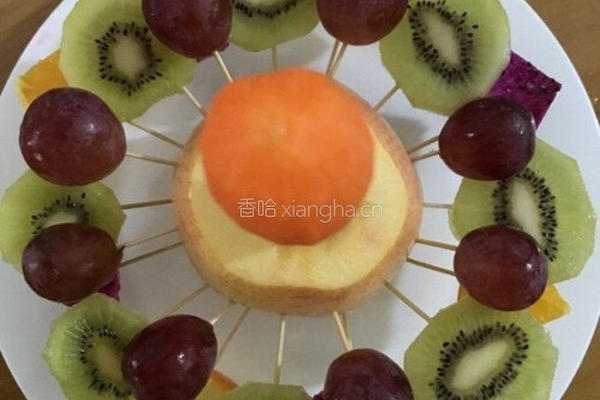 水果圣诞树的做法图解8