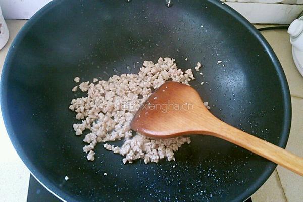 肉沫炝金针的做法图解6