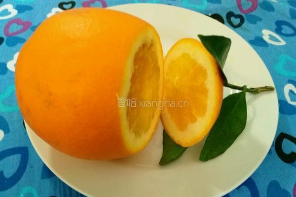 香橙熔岩蒸蛋的做法图解1
