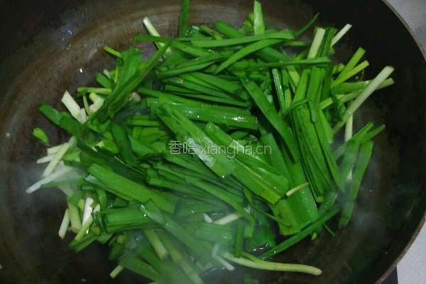 韭菜炒鸡蛋的做法图解7