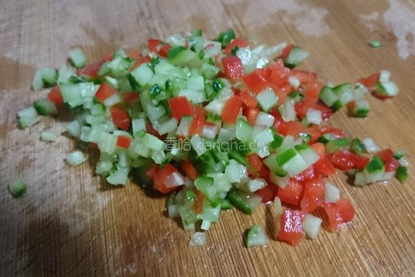 香煎蛋米饼的做法图解2