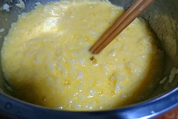 香煎蛋米饼的做法图解5