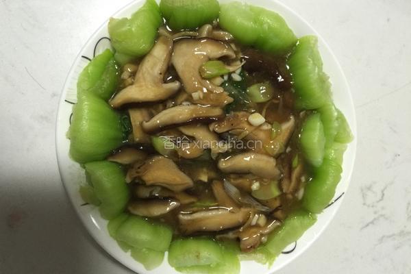 香菇烧油菜的做法图解7
