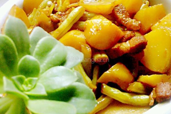 东北炖菜芸豆炖土豆