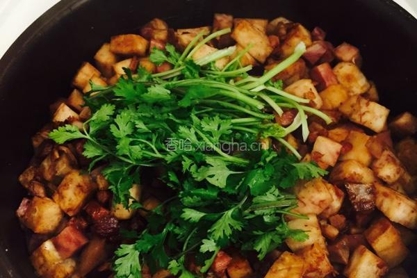 烧肉香芋饭的做法图解7