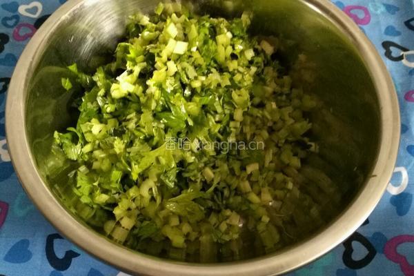 香芹猪肉包的做法图解4