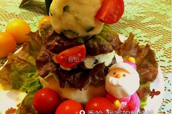 圣诞雪堆的做法图解10