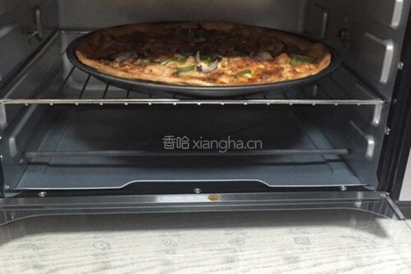 意式薄皮鸡肉披萨的做法图解7