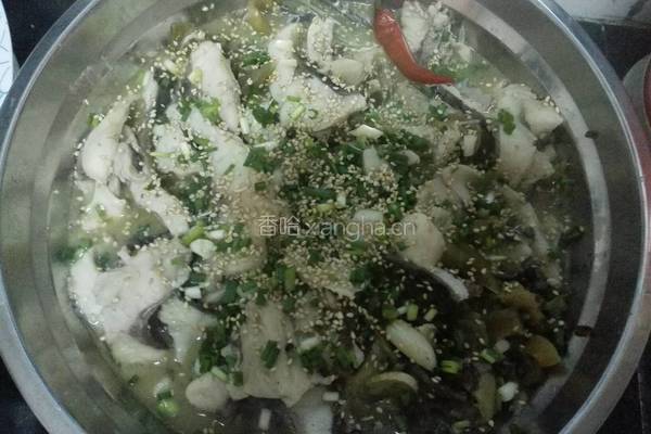 酸菜鱼的做法图解10