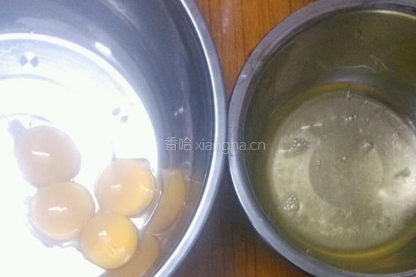 6寸戚风蛋糕的做法图解2
