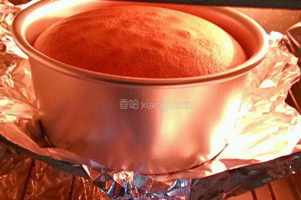 6寸戚风蛋糕的做法图解15