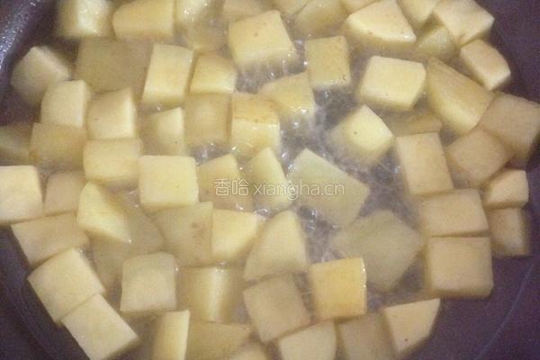 荞头土豆焖饭的做法图解8