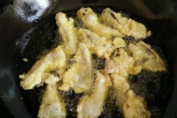 酥炸蘑菇的做法图解6