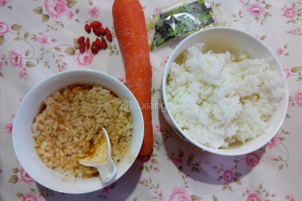 圣诞老人饭团的做法图解1