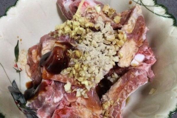 豆豉蒸排骨的做法图解3