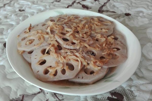 莲藕炒虾皮的做法图解10