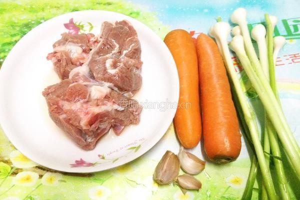 羊肉沫炒饭的做法图解1