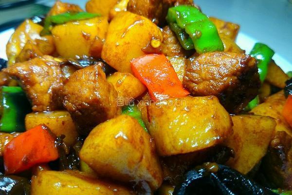 鲜香土豆烧肉的做法图解10