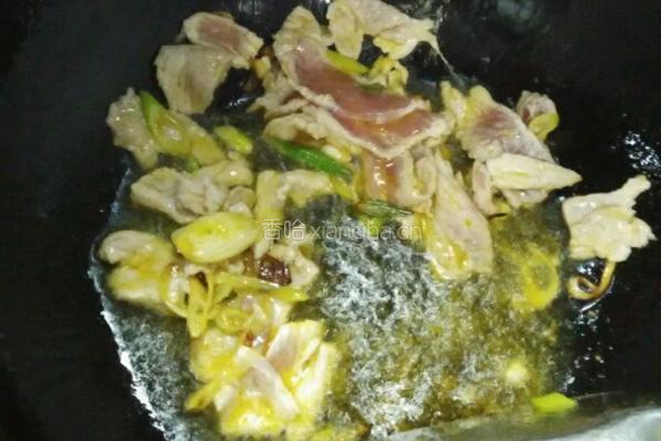 土豆炖豆角炒肉的做法图解6