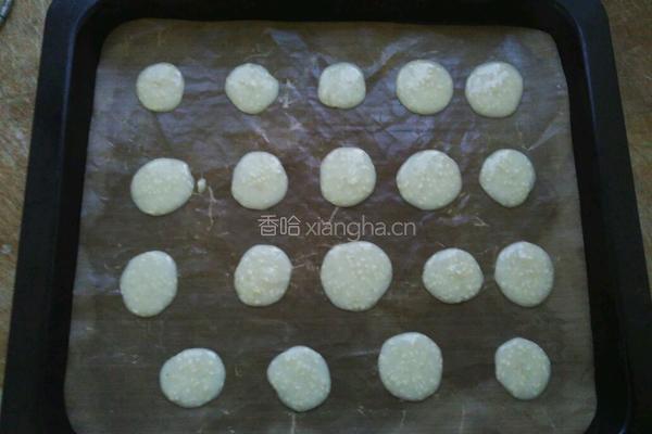 杏仁芝麻小饼的做法图解6