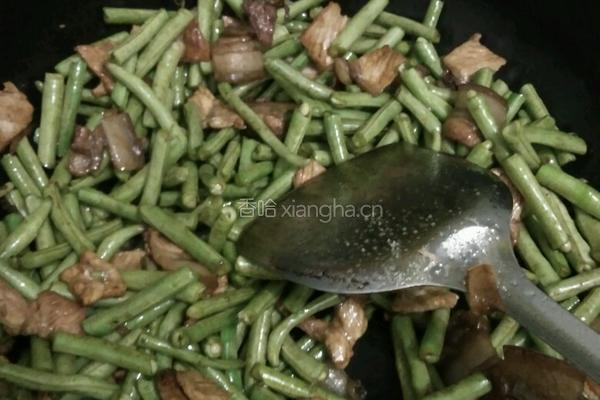 豆角蒸面的做法图解2