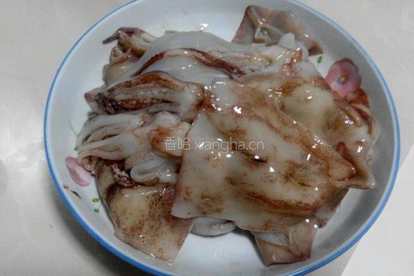 烤鱿鱼的做法图解1