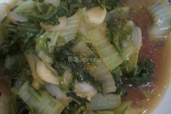 酸末炒白菜的做法图解6