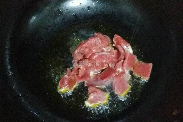 茄子干土豆条炒牛肉的做法图解5