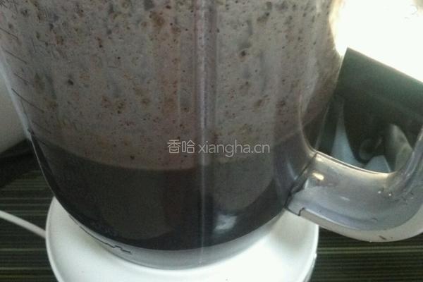 五谷芝麻糊的做法图解3