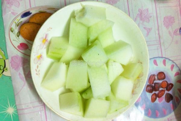 鹅肉冬瓜汤的做法图解2
