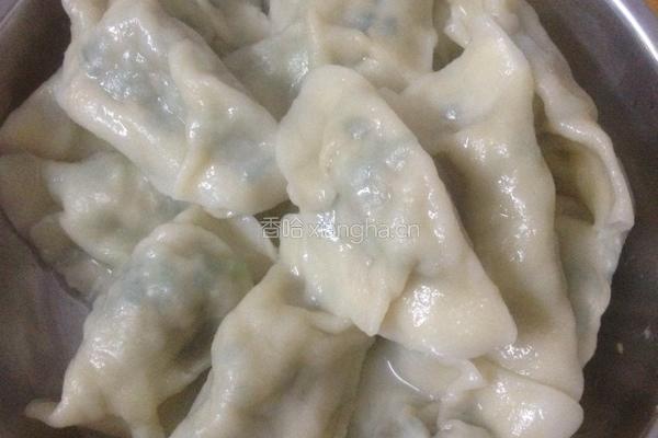 韭菜猪肉水饺的做法图解9