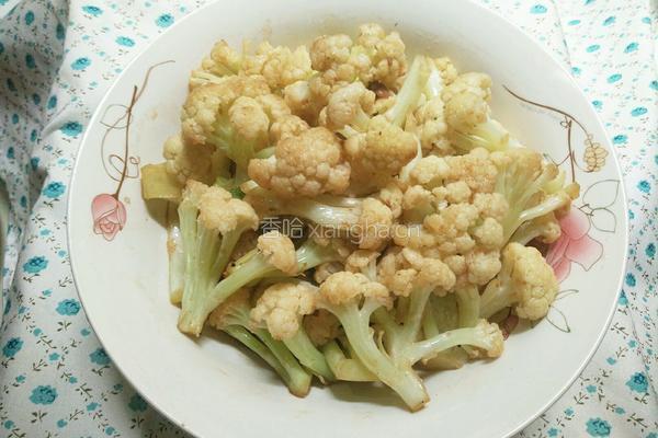 酱烧菜花的做法图解7