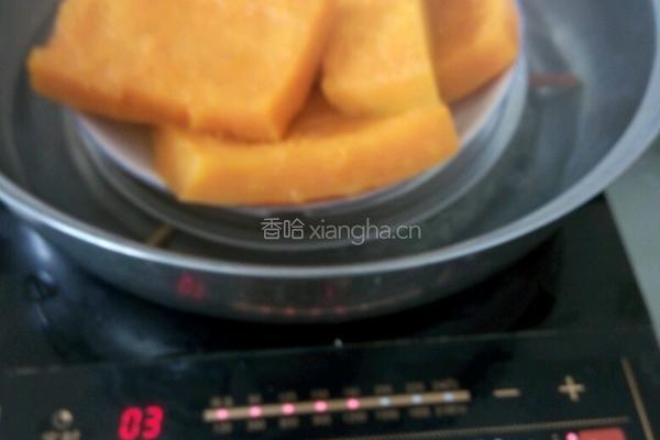 芝麻南瓜饼南瓜球的做法图解1