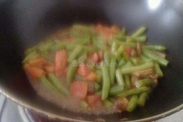 扁豆焖面的做法图解10