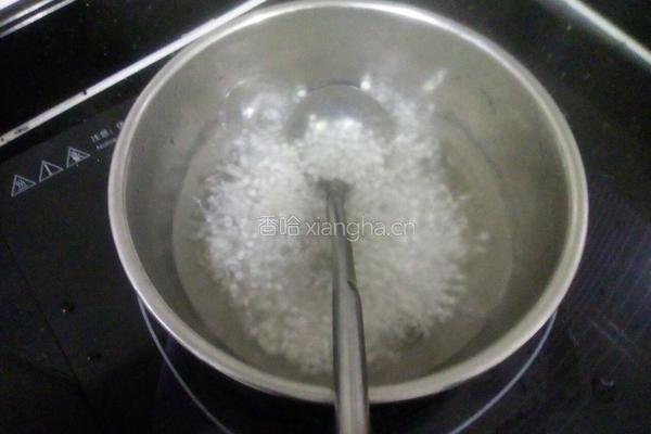 苹果梨子西米露的做法图解2