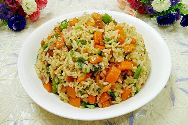 三丁炒饭的做法图解11