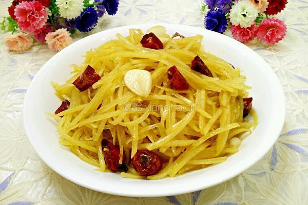 香辣土豆丝的做法图解10