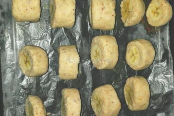 香酥香蕉卷的做法图解4